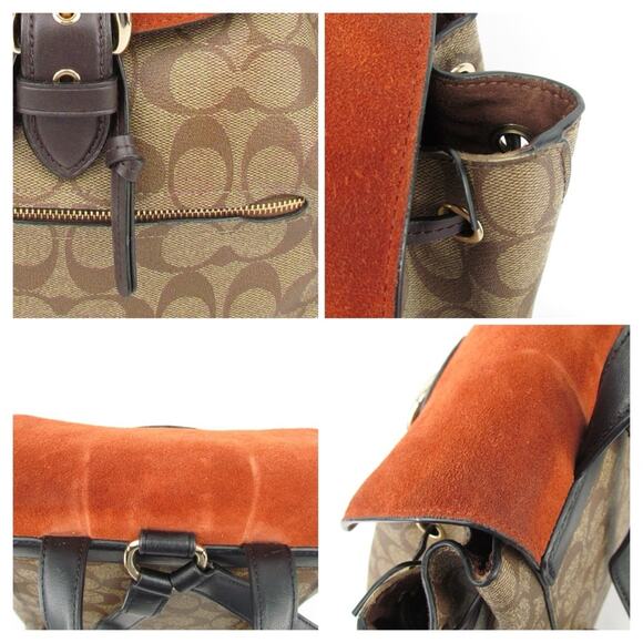 Coach Kleo Backpack In Signature Canvas - Picture 7 of 9